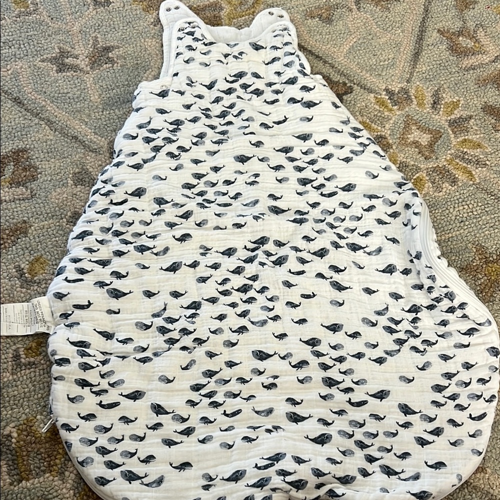 Whale pottery barn wearable blanket